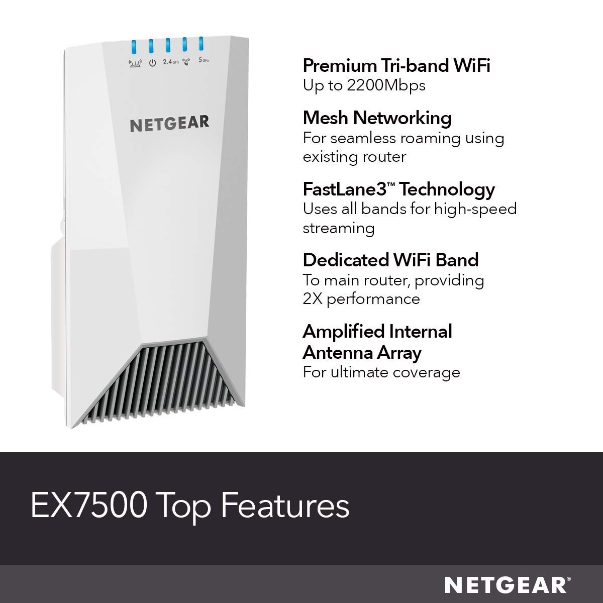 Amazon.com: NETGEAR Nighthawk Mesh X4S Wall-Plug Tri-Band WiFi